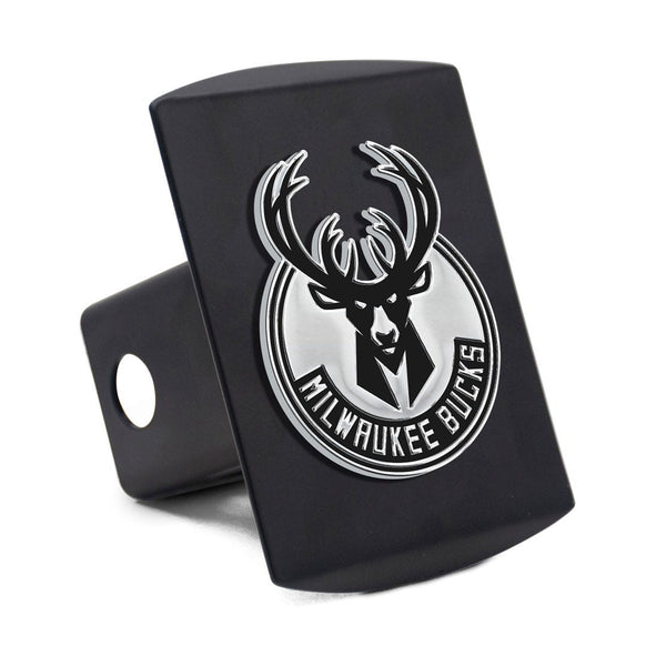 Milwaukee Bucks Hitch Cover- Metal Emblem