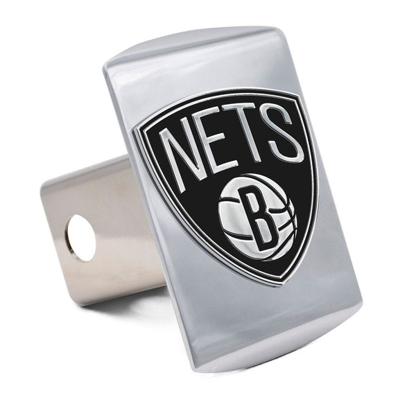 Brooklyn Nets Hitch Cover- Metal Emblem