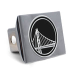 Golden State Warriors Hitch Cover- Metal Emblem