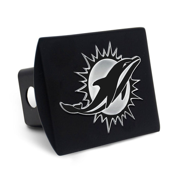 Miami Dolphins Hitch Cover- Metal Emblem