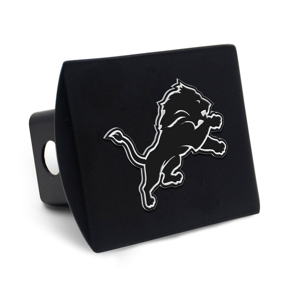 Detroit Lions Hitch Cover- Metal Emblem
