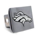 Denver Broncos Hitch Cover- Metal Emblem