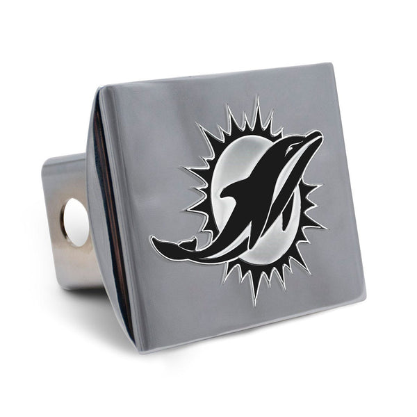 Miami Dolphins Hitch Cover- Metal Emblem