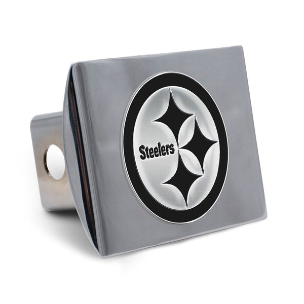 Pittsburgh Steelers Hitch Cover- Metal Emblem