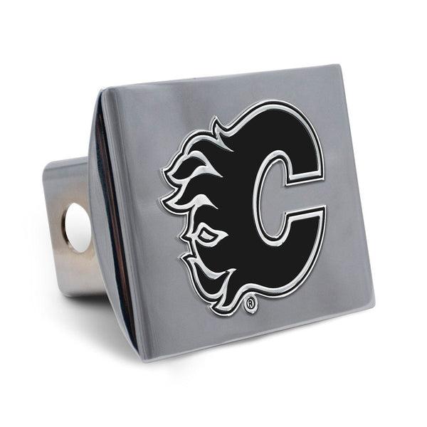Calgary Flames Hitch Cover- Metal Emblem