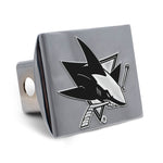 San Jose Sharks Hitch Cover- Metal Emblem