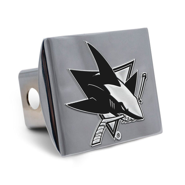 San Jose Sharks Hitch Cover- Metal Emblem