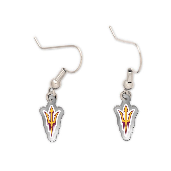 Arizona State Sun Devils Acrylic loop earrings