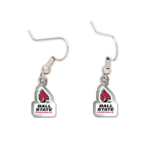Ball State Cardinals Acrylic loop earrings