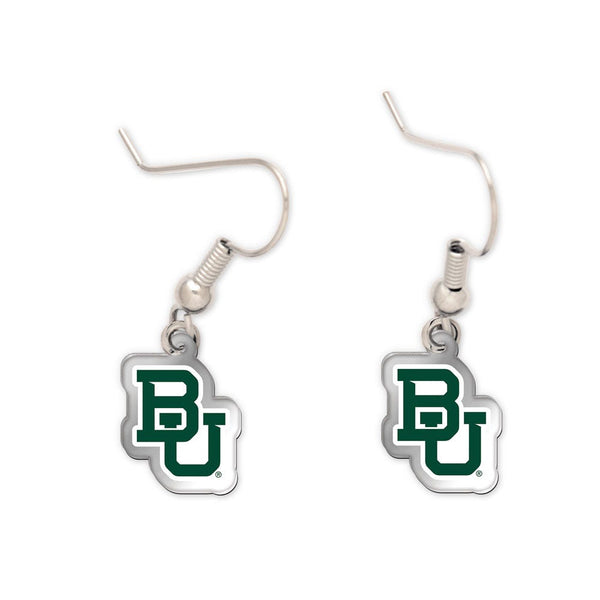 Baylor Bears Acrylic loop earrings