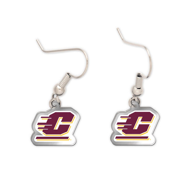Central Michigan Chippewas Acrylic loop earrings
