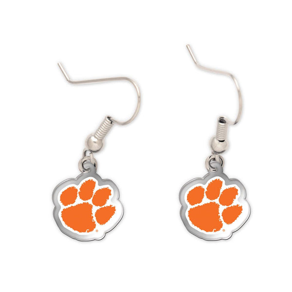 Clemson Tigers Acrylic loop earrings