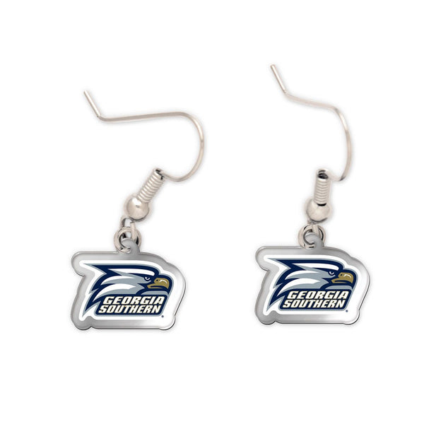Georgia Southern Eagles Acrylic loop earrings