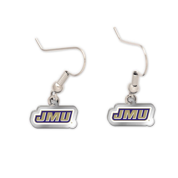 James Madison Dukes Acrylic loop earrings