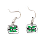 Marshall Thundering Herd Acrylic loop earrings