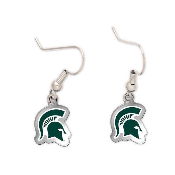 Michigan State Spartans Acrylic loop earrings