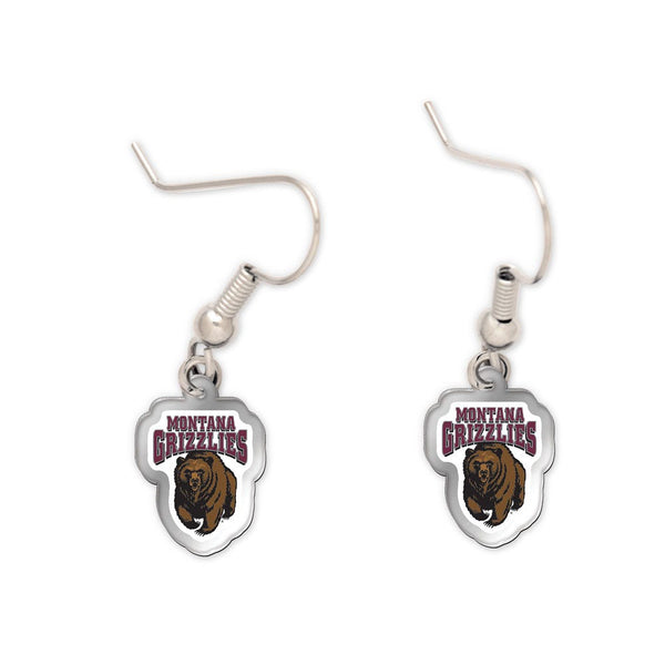 Montana Grizzlies Acrylic loop earrings
