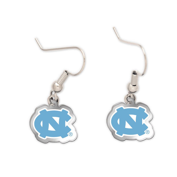 North Carolina Tar Heels Acrylic loop earrings