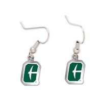 Charlotte Forty-Niners Acrylic loop earrings