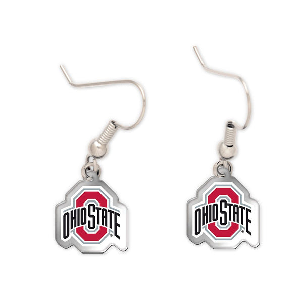Ohio State Buckeyes Acrylic loop earrings