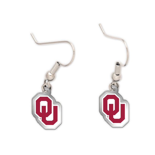 Oklahoma Sooners Acrylic loop earrings