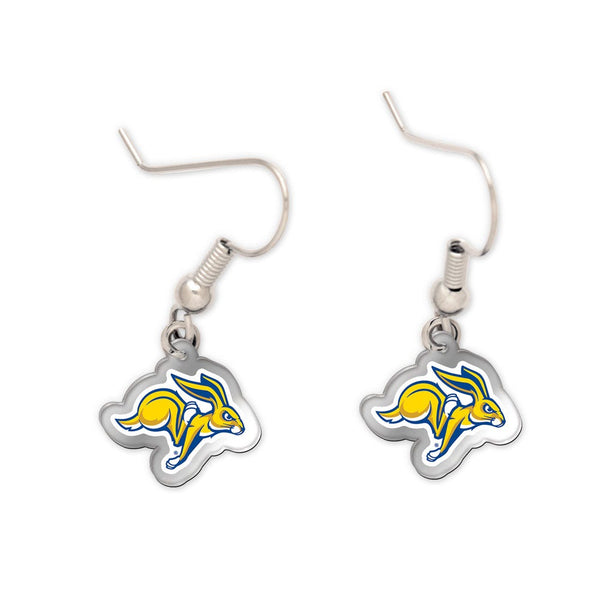 South Dakota State Jackrabbits Acrylic loop earrings