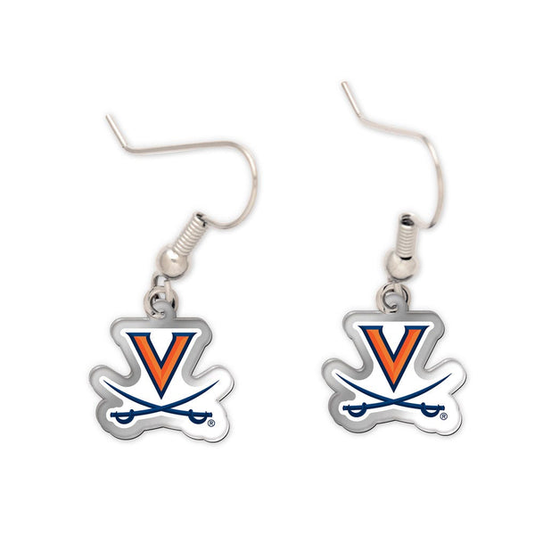 Virginia Cavaliers Acrylic loop earrings