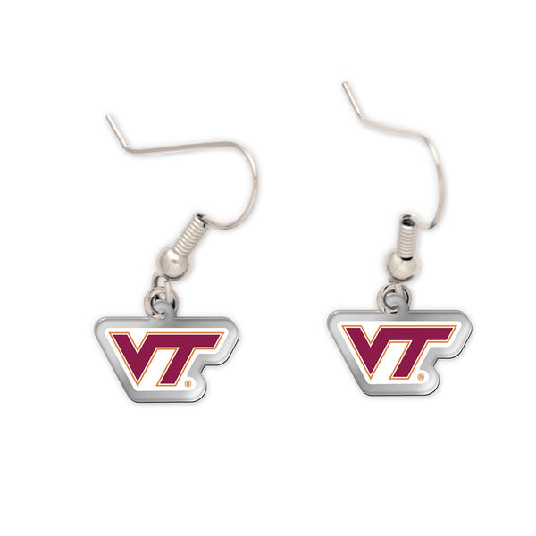 Virginia Tech Hokies Acrylic loop earrings