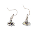 Baltimore Ravens Acrylic loop earrings