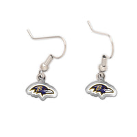 Baltimore Ravens Acrylic loop earrings