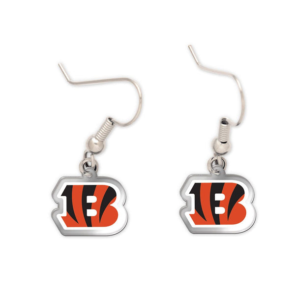 Cincinnati Bengals Acrylic loop earrings