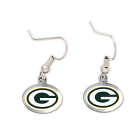 Green Bay Packers Acrylic loop earrings