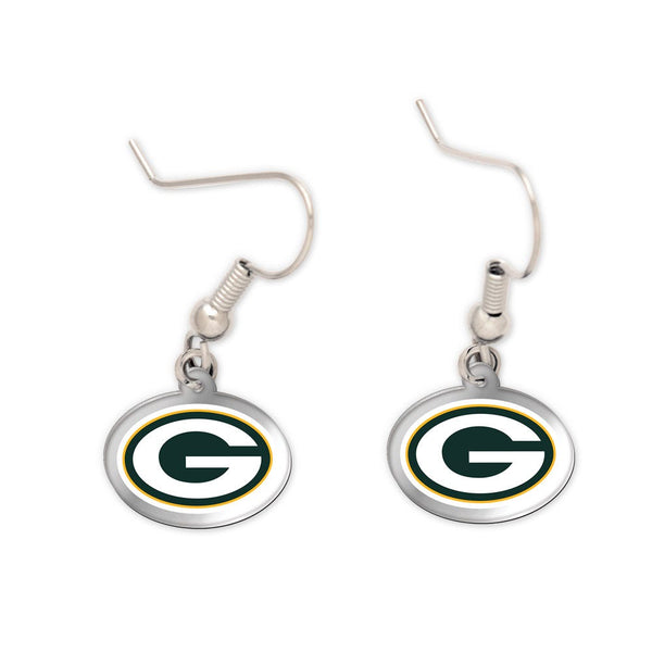 Green Bay Packers Acrylic loop earrings