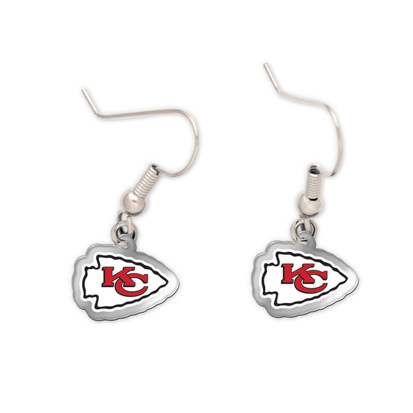 Kansas City Chiefs Acrylic loop earrings