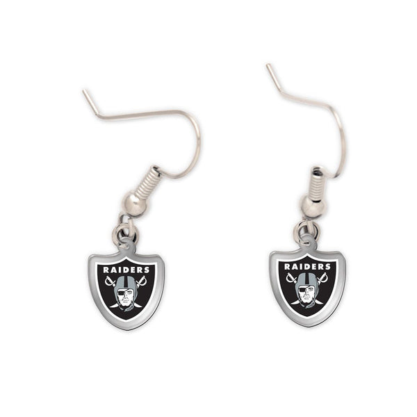 Las Vegas Raiders Acrylic loop earrings