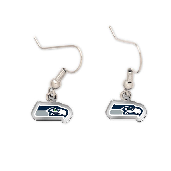 Seattle Seahawks Acrylic loop earrings
