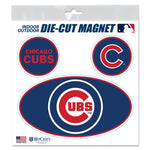 Chicago Cubs Outdoor Magnets 6" x 6"