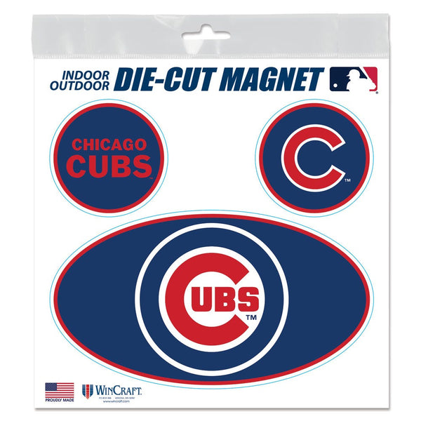 Chicago Cubs Outdoor Magnets 6" x 6"
