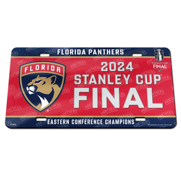 Eastern Conference Champions Florida Panthers CONFERENCE CHAMPION Specialty Acrylic License Plate