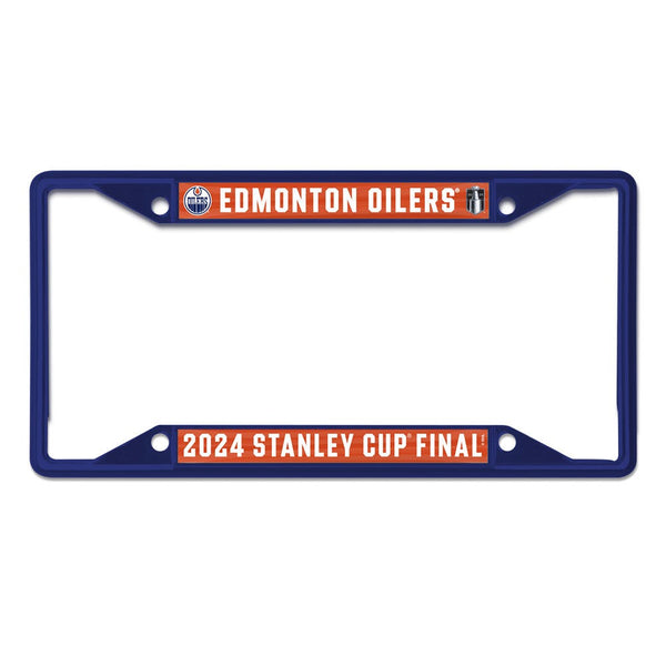 Western Conference Champions Edmonton Oilers CONFERENCE CHAMPION Lic Plt Frame S/S