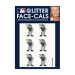Milwaukee Brewers Mascot MLB Glitter Tattoo 6 Pack
