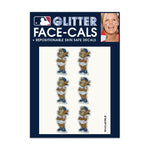 Chicago Cubs Mascot MLB Glitter Tattoo 6 Pack