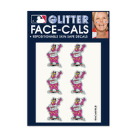 Cleveland Guardians Mascot MLB Glitter Tattoo 6 Pack