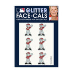 Cincinnati Reds Mascot MLB Glitter Tattoo 6 Pack