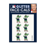 Boston Red Sox Mascot MLB Glitter Tattoo 6 Pack