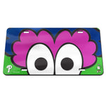 Philadelphia Phillies Phanatic Specialty Acrylic License Plate