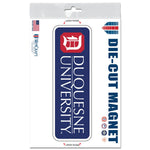 Duquesne Dukes Outdoor Magnets 3" x 5"