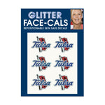 Tulsa Golden Hurricanes Glitter Tattoo 6 Pack