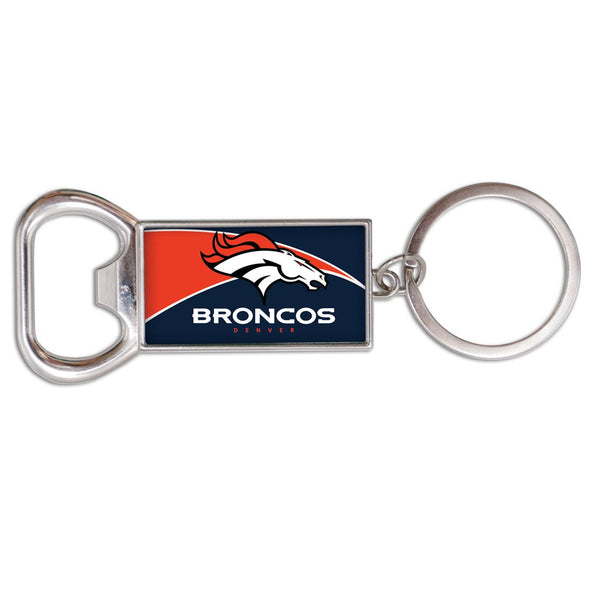 Denver Broncos Bottle Opener Key Rings