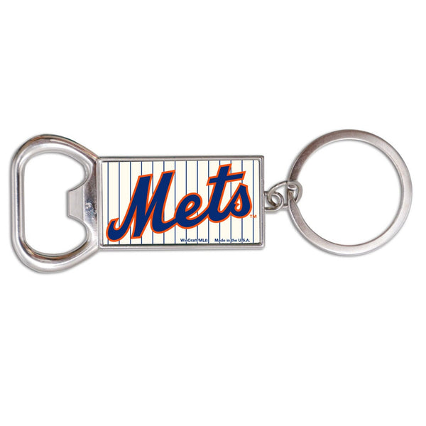 New York Mets Bottle Opener Key Rings